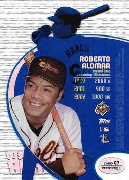 1998 Topps Tek - Pattern 21 #67 Roberto Alomar Back