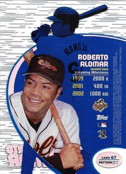 1998 Topps Tek - Pattern 23 #67 Roberto Alomar Back