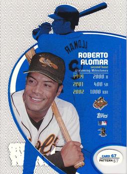 1998 Topps Tek - Pattern 57 #67 Roberto Alomar Back