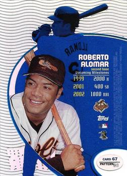 1998 Topps Tek - Pattern 68 #67 Roberto Alomar Back