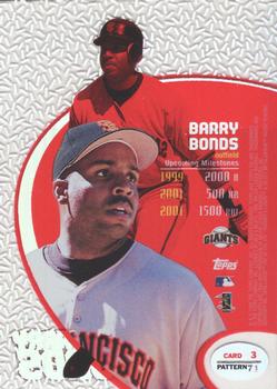 1998 Topps Tek - Pattern 71 #3 Barry Bonds Back