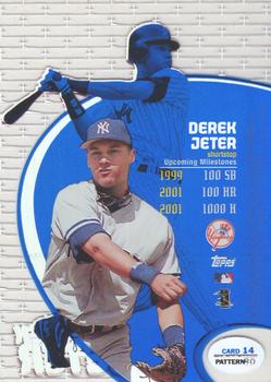 1998 Topps Tek - Pattern 80 #14 Derek Jeter Back