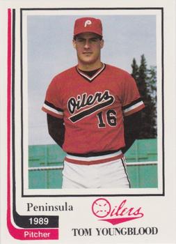 1989 Peninsula Oilers #2 Tommy Youngblood Front