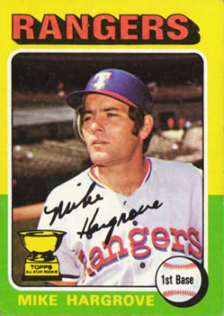 1975 Topps #106 Mike Hargrove Front