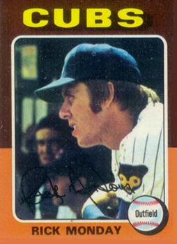 1975 Topps #129 Rick Monday Front