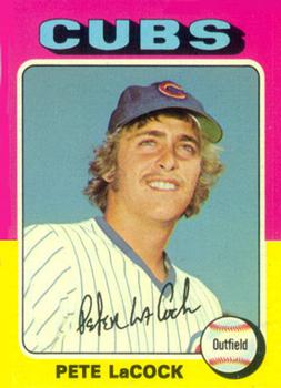 1975 Topps #494 Pete LaCock Front