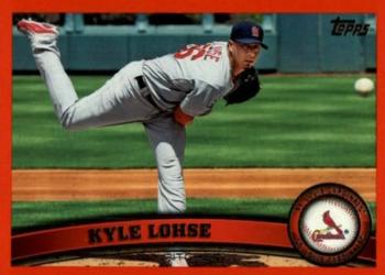 2011 Topps - Red Border #553 Kyle Lohse Front