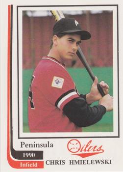 1990 Peninsula Oilers #7 Chris Hmielewski Front