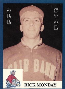 1988 Alaska Goldpanners All-Stars of the 1960s #1 Rick Monday Front