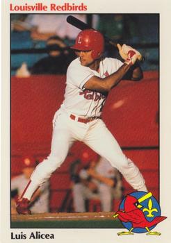 1988 Louisville Redbirds #7 Luis Alicea Front