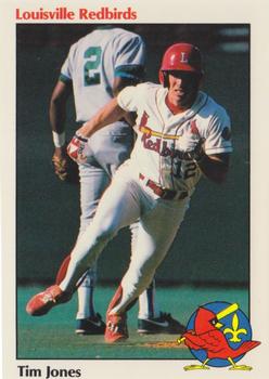 1988 Louisville Redbirds #23 Tim Jones Front