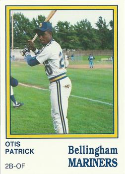 1987 Bellingham Mariners #17 Otis Patrick Front
