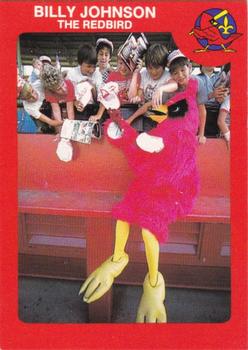 1987 Louisville Redbirds #30 Billy Johnson Front