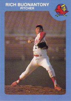 1986 Louisville Redbirds #8 Rich Buonantony Front