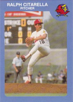 1986 Louisville Redbirds #9 Ralph Citarella Front