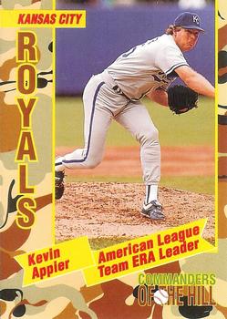 1993 Topps/Coca-Cola Commanders of the Hill #8 Kevin Appier Front