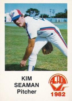 1982 Wichita Aeros #NNO Kim Seaman Front