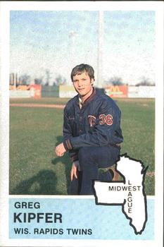 1982 Fritsch Wisconsin Rapids Twins #2 Greg Kipfer Front