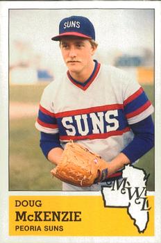 1983 Fritsch Peoria Suns #8 Doug McKenzie Front