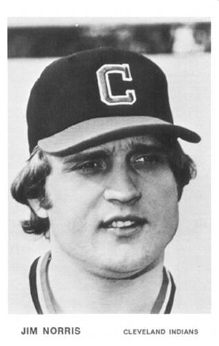 1978 Cleveland Indians #NNO Jim Norris Front