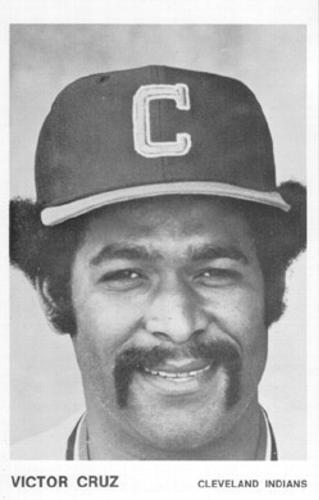 1979 Cleveland Indians Postcards #NNO Victor Cruz Front