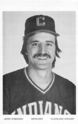 1982 Cleveland Indians #NNO Jerry Dybzinski Front