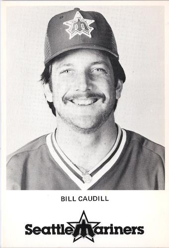 1983 Seattle Mariners Postcards #NNO Bill Caudill Front
