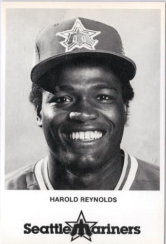 1984 Seattle Mariners Postcards #NNO Harold Reynolds Front