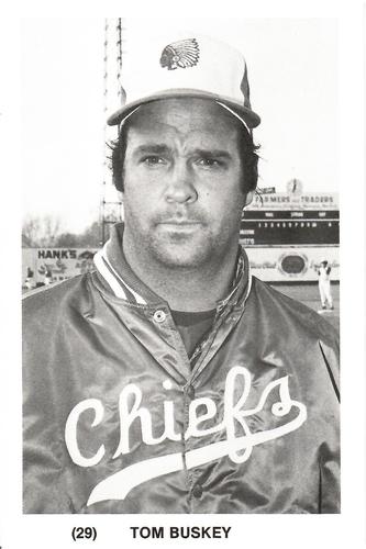1979 Syracuse Chiefs #NNO Tom Buskey Front