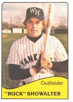 1979 TCMA West Haven Yankees #7 Buck Showalter Front