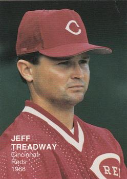 1988 Rookies IV Final Series (unlicensed) #12 Jeff Treadway Front