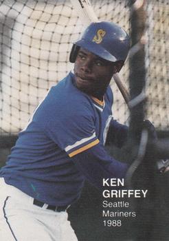1988 Rookies IV Final Series (unlicensed) #9 Ken Griffey Front