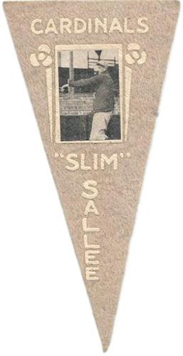 1916 Ferguson Bakery Pennants (BF2) #NNO Slim Sallee Front