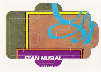 1988 Donruss - Stan Musial Puzzle #10-12 Stan Musial Front