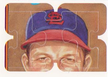 1988 Donruss - Stan Musial Puzzle #22-24 Stan Musial Front