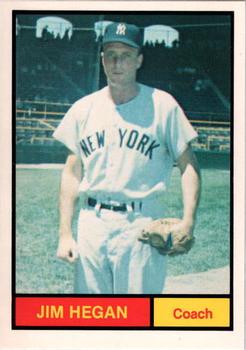 1982 Galasso 1961 World Champions New York Yankees #26 Jim Hegan Front