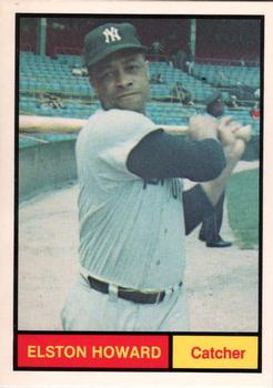 1982 Galasso 1961 World Champions New York Yankees #35 Elston Howard Front