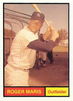1982 Galasso 1961 World Champions New York Yankees #1 Roger Maris Front