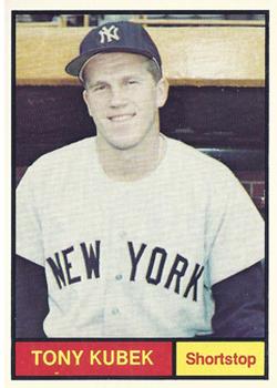 1982 Galasso 1961 World Champions New York Yankees #18 Tony Kubek Front