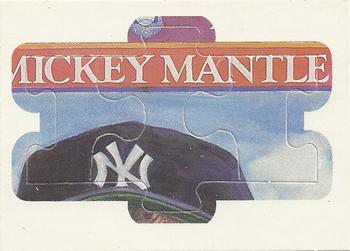 1983 Donruss Hall of Fame Heroes - Mickey Mantle Puzzle #13-15 Mickey Mantle Front