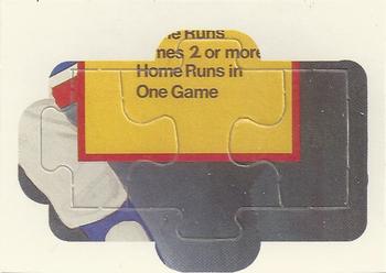 1986 Donruss - Hank Aaron Puzzle #52-54 Hank Aaron Front