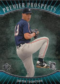1996 SP #7 Justin Thompson Front