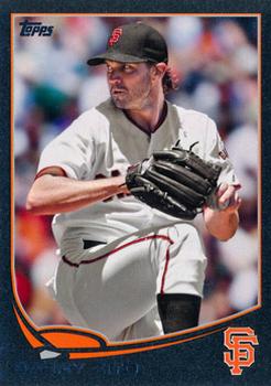 2013 Topps - Black #75 Barry Zito Front
