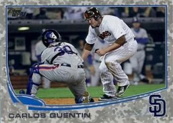 2013 Topps - Camo #546 Carlos Quentin Front