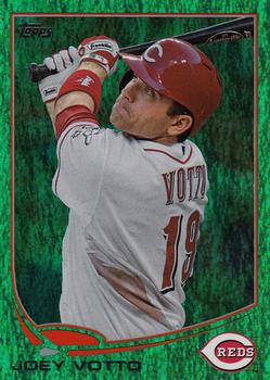2013 Topps - Emerald Foil #19 Joey Votto Front
