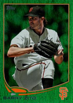 2013 Topps - Emerald Foil #75 Barry Zito Front