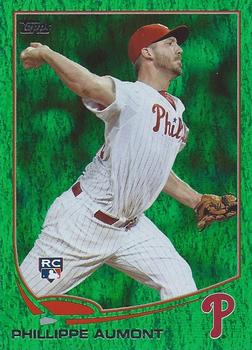 2013 Topps - Emerald Foil #646 Phillippe Aumont Front