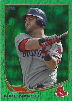 2013 Topps - Emerald Foil #659 Mike Napoli Front