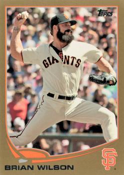 2013 Topps - Gold #38 Brian Wilson Front