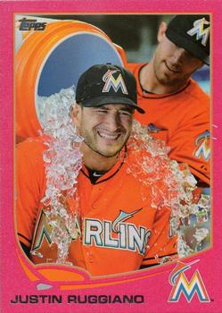 2013 Topps - Pink #624 Justin Ruggiano Front